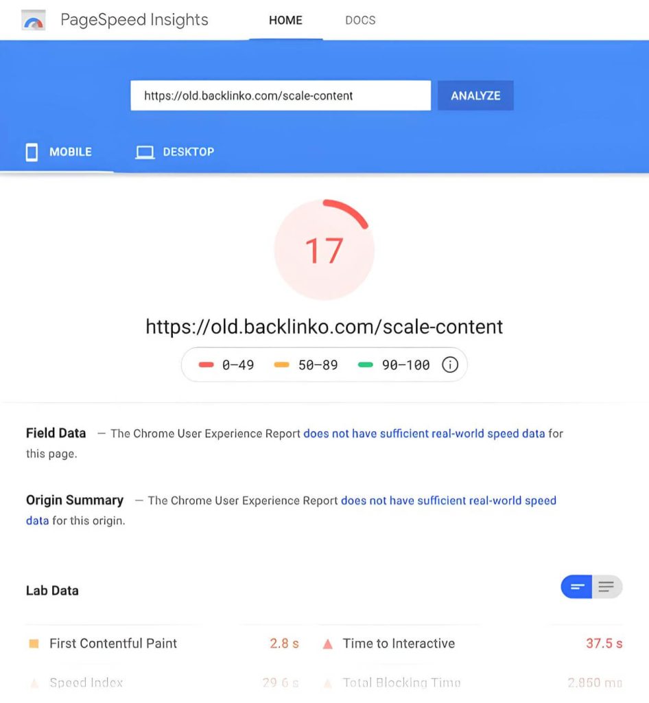 8_backlinko-old-page-speed-score