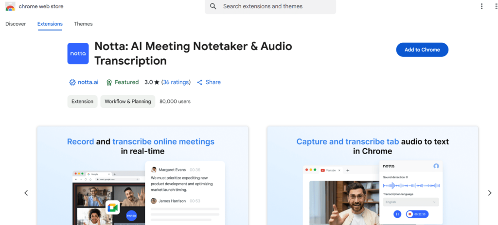 Extension-Chrome-Notta-transcription-meetings-web